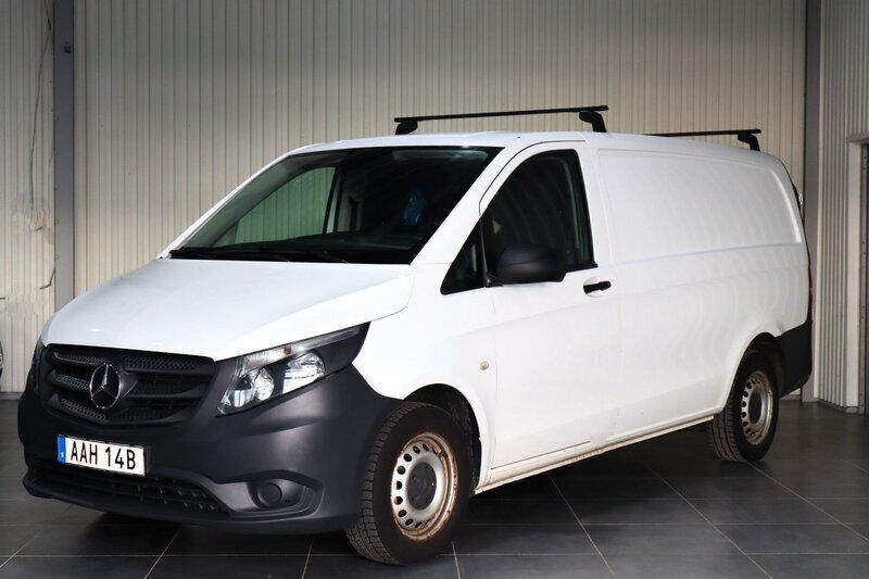 Vit Begagnad 2019 Mercedes Vito Minibuss | 159 900 kr (Bra pris) - Bild 1/4
