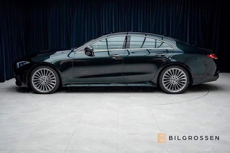 Begagnad Mercedes CLS450 AMG Line Premium Plus 367 HK (269 kW) 2022 Grön Sedan