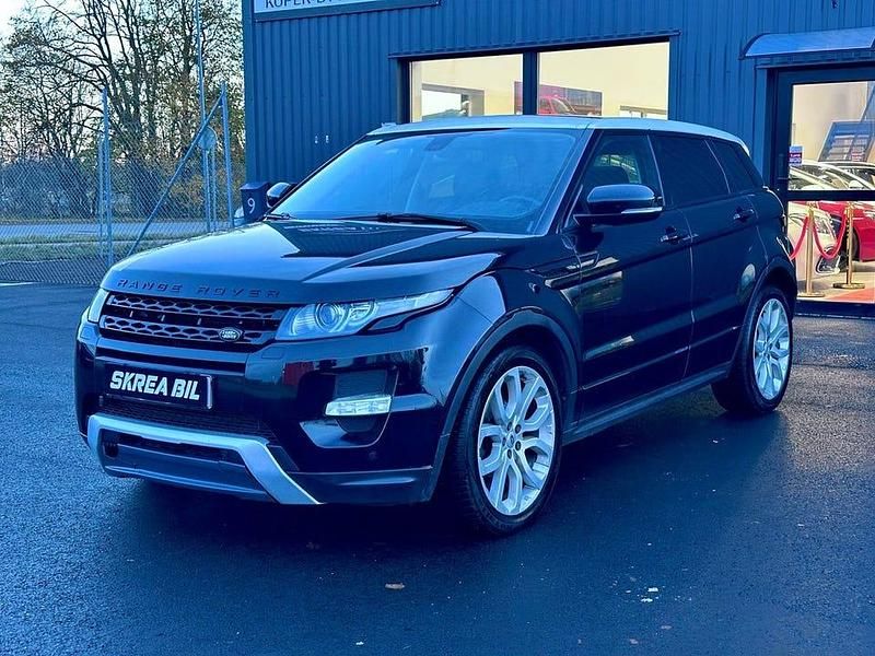 Begagnad Land Rover Range Rover evoque Dynamic 193 HK (141 kW) 2013 Svart SUV