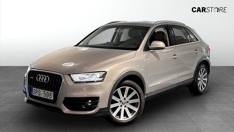 Krämfärgad Begagnad 2012 Audi Q3 SUV | 109 900 kr (Marknadspris) - Bild 1/4