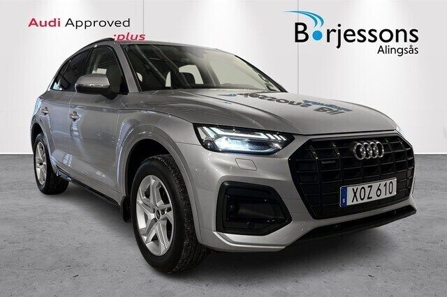 Silver Begagnad 2022 Audi Q5 Advanced Plus SUV | 399 900 kr (Marknadspris) - Bild 1/3