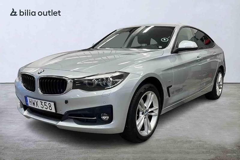 Silver Begagnad 2017 BMW 320 Gran Turismo Halvkombi | 169 900 kr - Bild 1/1