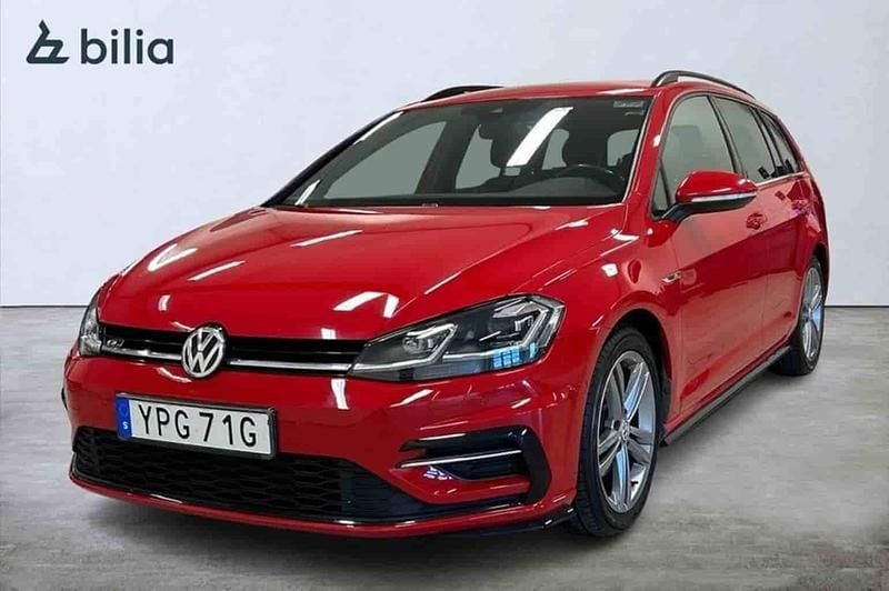 Röd Begagnad 2019 VW Golf VII Kombi | 229 800 kr (Marknadspris) - Bild 1/1