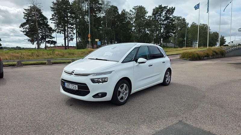 Vit Begagnad 2015 Citroën C4 Picasso Minibuss | 79 900 kr (Marknadspris) - Bild 1/4
