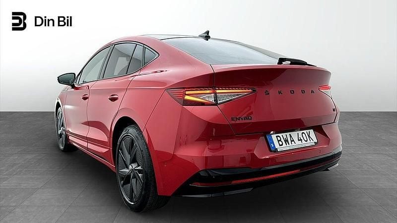 Begagnad Skoda Enyaq iV RS 250 kW (340 HK) 2023 Röd SUV