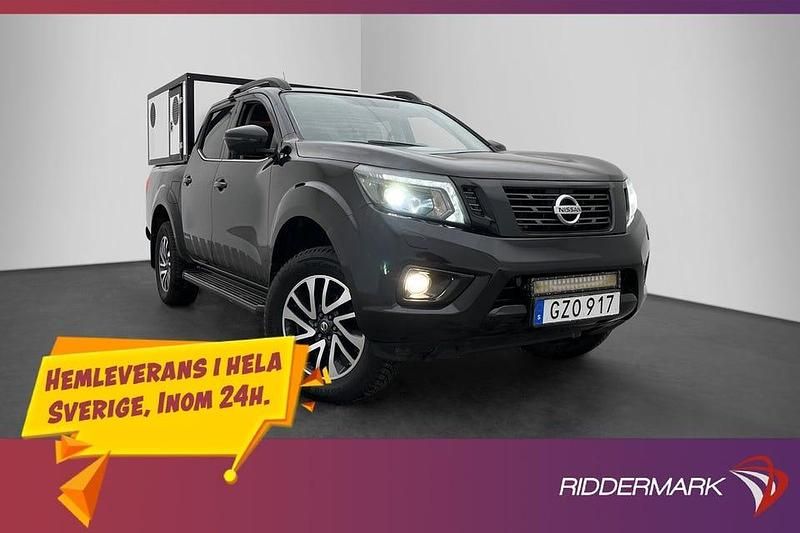 Svart Begagnad 2019 Nissan Navara N-Guard Pickup | 299 800 kr (Marknadspris) - Bild 1/3