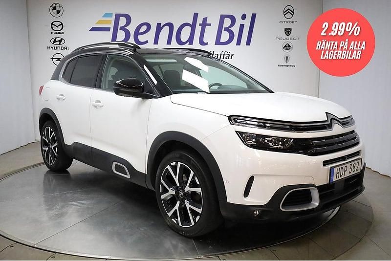 Begagnad Citroën C5 Aircross PureTech 181 HK (133 kW) 2021 Vit SUV
