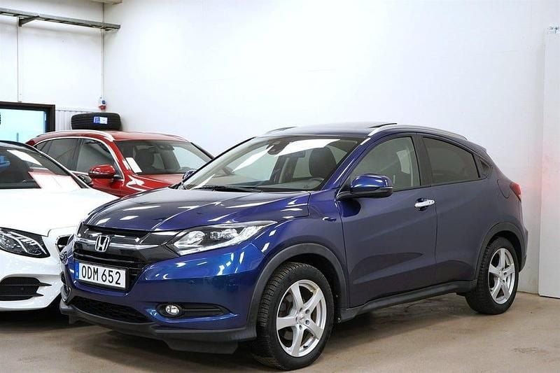 Blå Begagnad 2016 Honda HR-V Executive SUV | 149 900 kr (Bra pris) - Bild 1/4