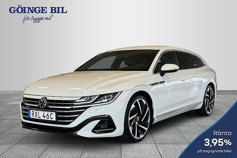 Vit Begagnad 2020 VW Arteon Kombi | 309 000 kr (Marknadspris) - Bild 1/2