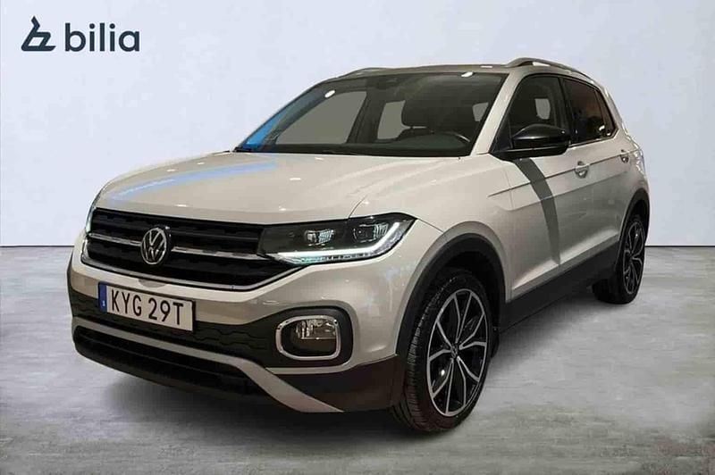 Grå Begagnad 2022 VW T-Cross SUV | 229 900 kr (Dyr) - Bild 1/1