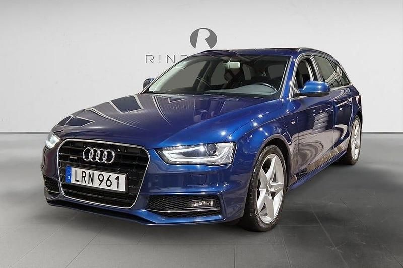Blå Begagnad 2014 Audi A4 S-Line Kombi | 109 900 kr (Marknadspris) - Bild 1/3