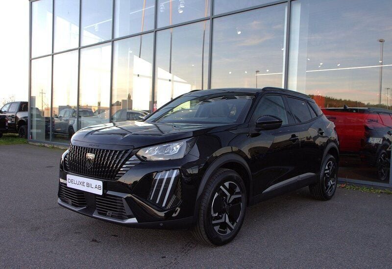 Svart Ny 2024 Peugeot 2008 SUV | 239 900 kr (Marknadspris) - Bild 1/4