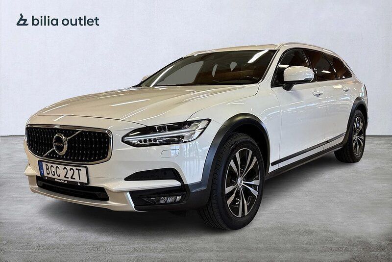 Vit Begagnad 2019 Volvo V90 CC Kombi | 289 900 kr (Marknadspris) - Bild 1/3