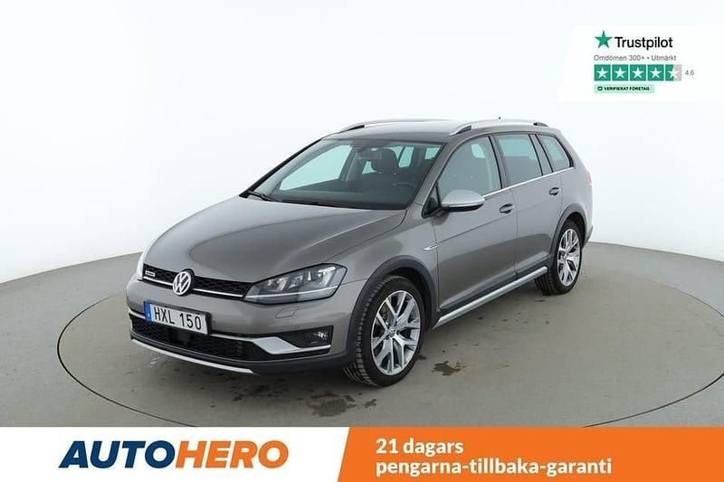 Grå Begagnad 2015 VW Golf Alltrack Kombi | 159 000 kr (Marknadspris) - Bild 1/4