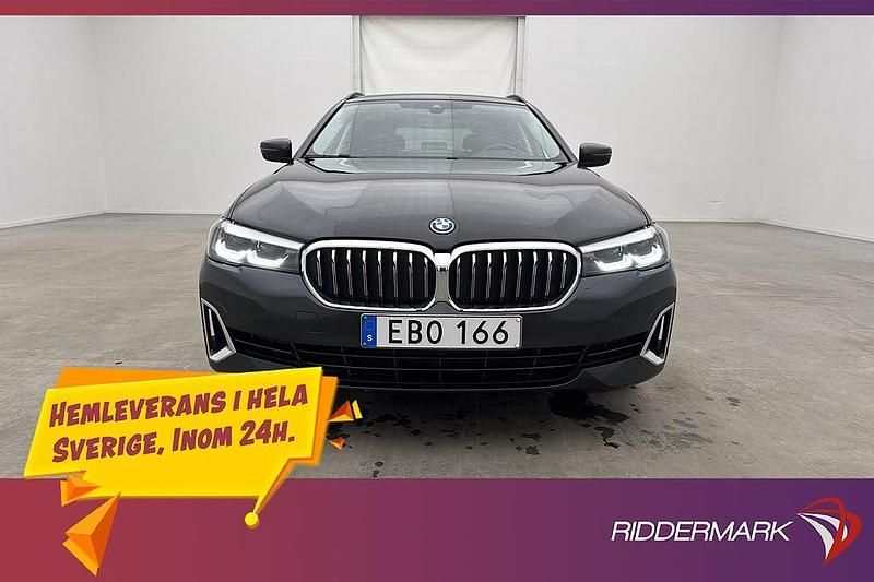 Begagnad BMW 530e Luxury Line 184 HK (135 kW) 2021 Svart Kombi