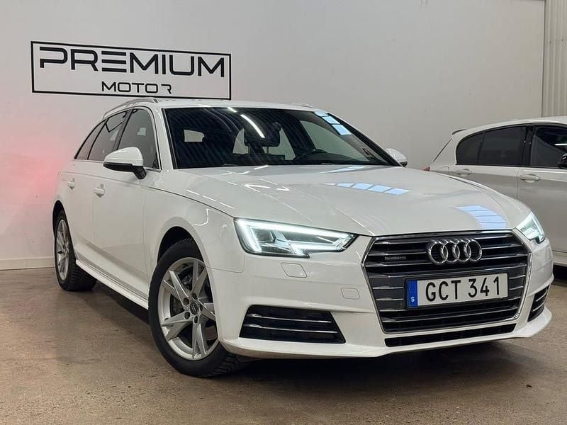 Vit Begagnad 2017 Audi A4 Proline Kombi | 154 900 kr (Marknadspris) - Bild 1/4
