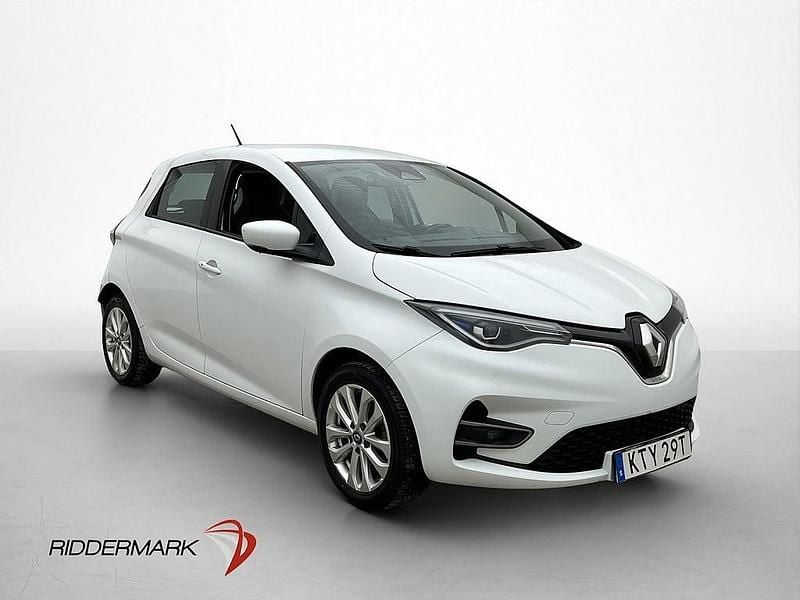 Begagnad Renault Zoe 80 kW (109 HK) 2019 Vit Halvkombi