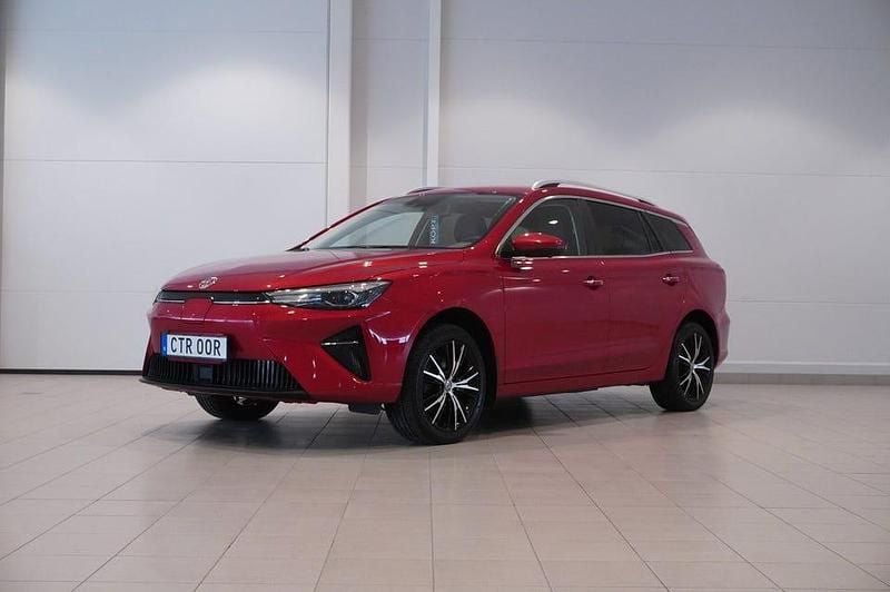 Diamond red Begagnad 2022 MG MG5 EV Luxury Kombi | 204 900 kr (Marknadspris) - Bild 1/4
