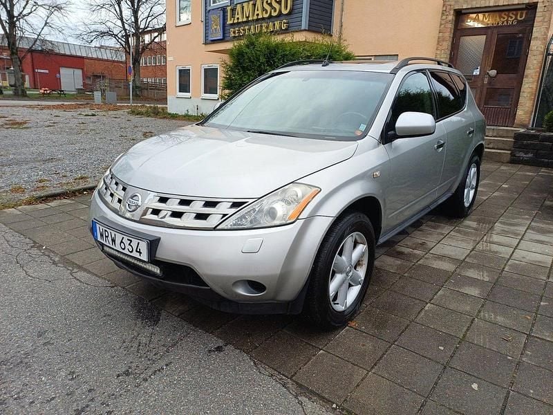 Silver Begagnad 2005 Nissan Murano SUV | 34 900 kr (Dyr) - Bild 1/4