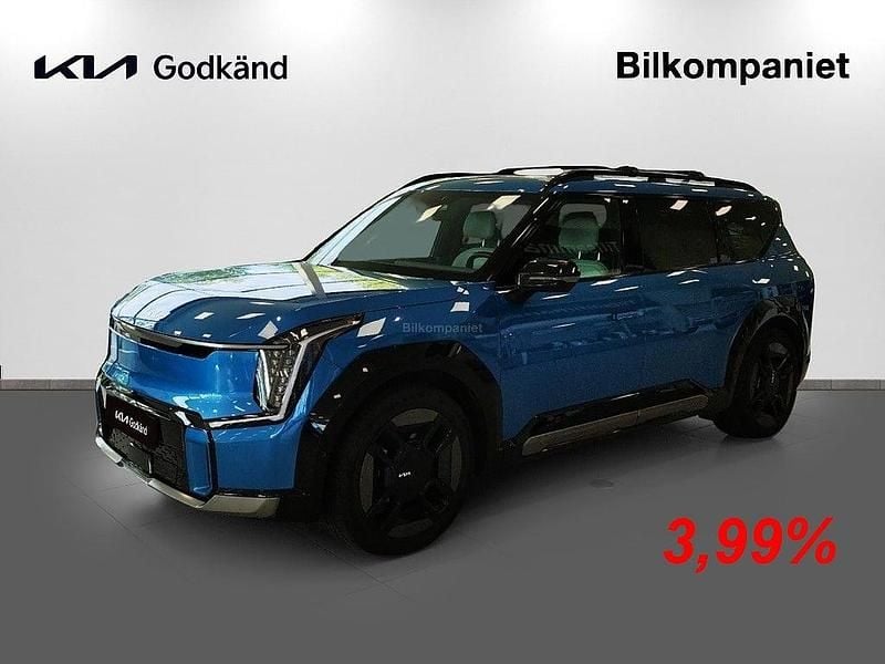 Blå Begagnad 2023 Kia EV9 GT-Line SUV | 759 800 kr (Lite dyr) - Bild 1/4