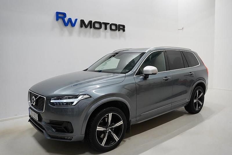 Begagnad Volvo XC90 R-Design 190 HK (139 kW) 2017 Grå SUV