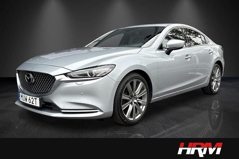 Grå Begagnad 2020 Mazda 6 Optimum Sedan | 269 900 kr (Dyr) - Bild 1/4