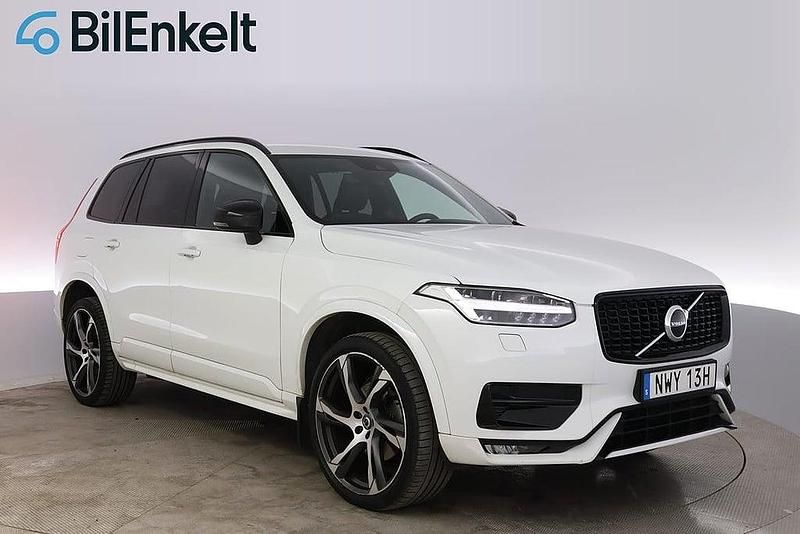 Vit Begagnad 2020 Volvo XC90 R-Design SUV | 469 900 kr (Marknadspris) - Bild 1/4