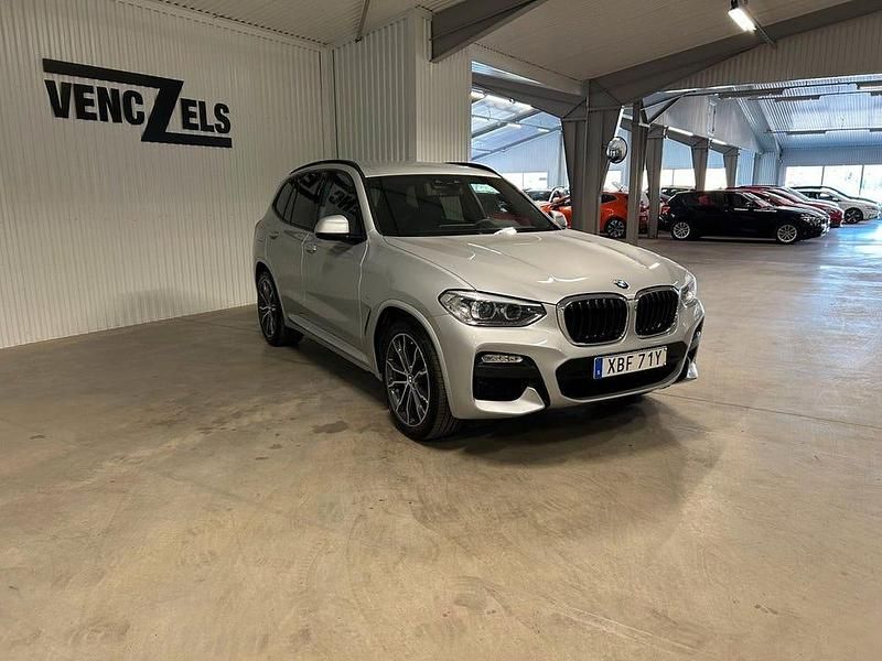 Begagnad BMW X3 M Sport 184 HK (135 kW) 2019 Silver SUV