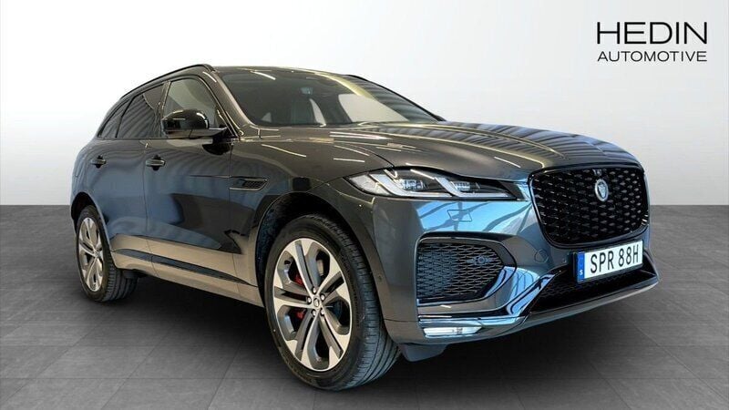 Grå (black) Ny 2025 Jaguar F-Pace R-Dynamic SUV | 886 800 kr - Bild 1/4