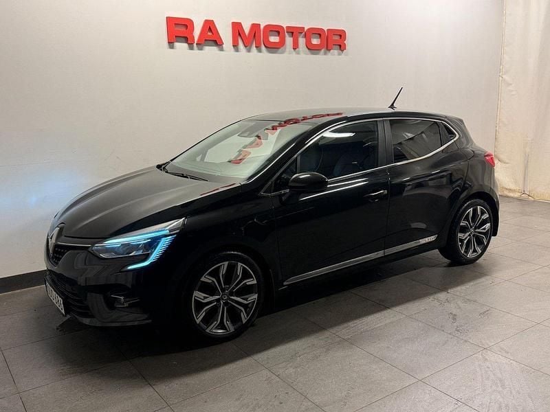 Svart Begagnad 2019 Renault Clio V Intens Halvkombi | 139 800 kr (Marknadspris) - Bild 1/3