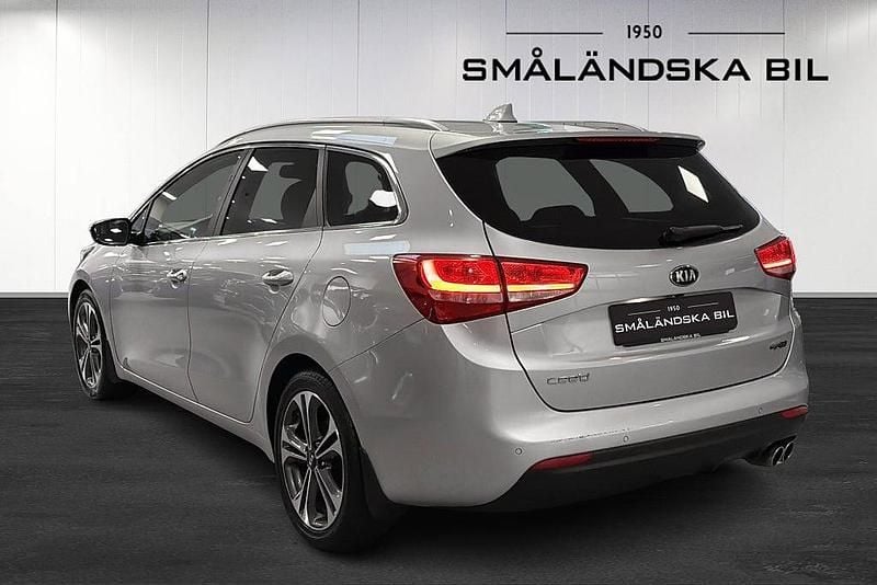 Begagnad Kia Ceed Sportswagon GT-Line 136 HK (100 kW) 2017 Grå Kombi