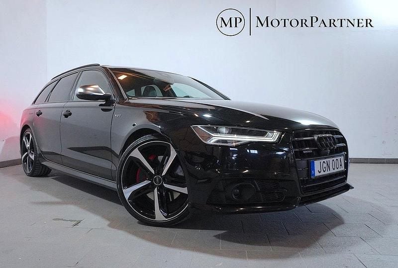 Svart Begagnad 2018 Audi A6 Competition Kombi | 389 900 kr - Bild 1/4