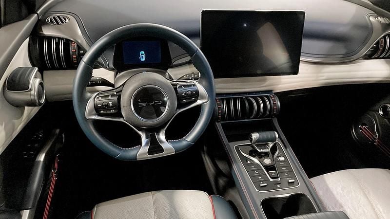 Begagnad BYD Atto 3 Design 150 kW (204 HK) 2022 Blå SUV