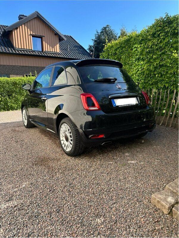 Svart Begagnad 2017 Fiat 500 Sport Halvkombi | 96 000 kr (Marknadspris) - Bild 1/4