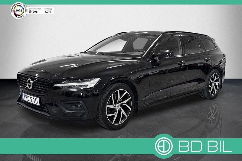 Svart Begagnad 2018 Volvo V60 Momentum Kombi | 273 900 kr (Marknadspris) - Bild 1/3