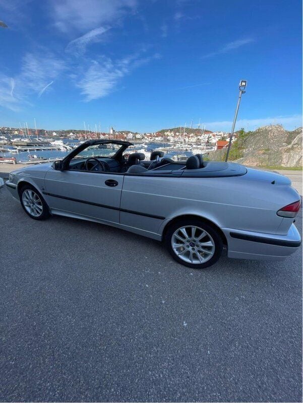 Grå Begagnad 2000 Saab 9-3 Cabriolet Cab | 89 500 kr (Bra pris) - Bild 1/4