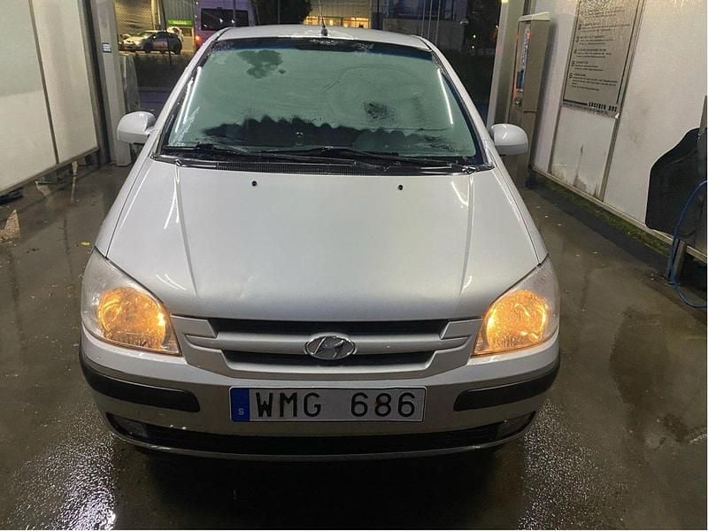 Silver Begagnad 2005 Hyundai Getz Halvkombi | 12 500 kr (Superpris) - Bild 1/4