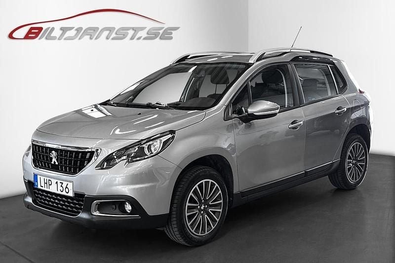 Silver Begagnad 2017 Peugeot 2008 Active SUV | 94 900 kr (Superpris) - Bild 1/4