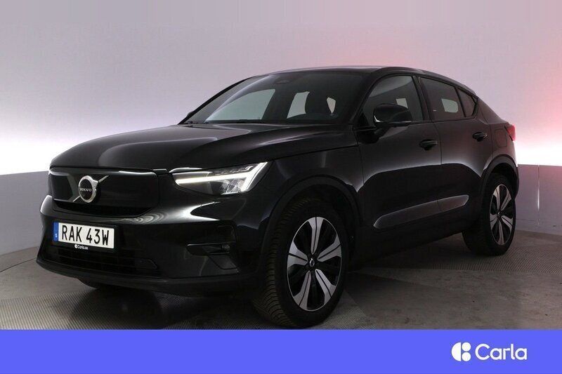 Svart Begagnad 2023 Volvo EC40 Ultimate SUV | 384 900 kr (Marknadspris) - Bild 1/3