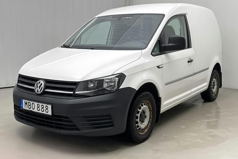 Vit Begagnad 2017 VW Caddy Minibuss | 75 000 kr (Superpris) - Bild 1/4
