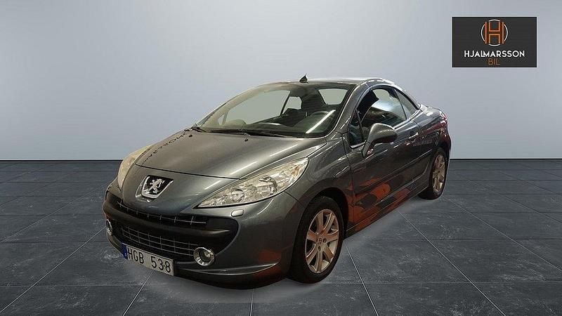 Grå Begagnad 2008 Peugeot 207 CC Cab | 29 900 kr (Bra pris) - Bild 1/4