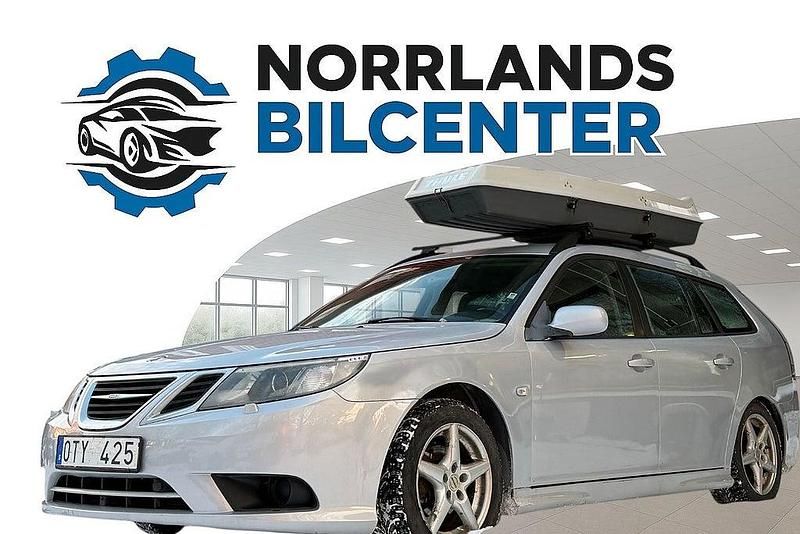 Begagnad Saab 9-3 Linear 150 HK (110 kW) 2008 Grå Kombi