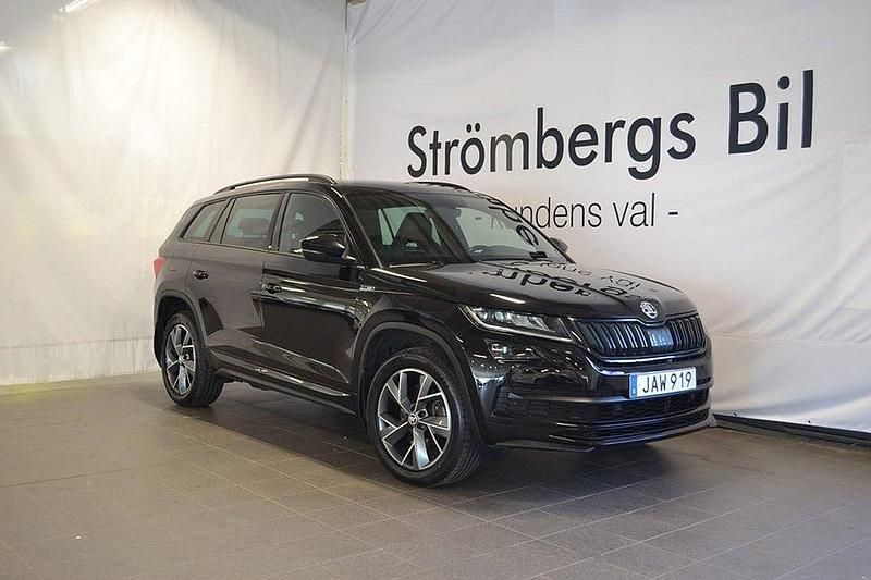 Svart Begagnad 2018 Skoda Kodiaq SUV | 289 000 kr (Lite dyr) - Bild 1/4