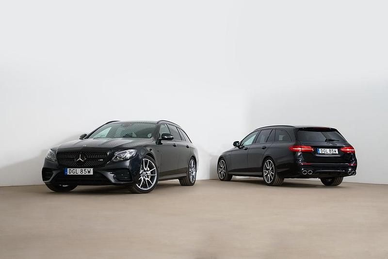 Begagnad Mercedes E53 AMG AMG 435 HK (319 kW) 2018 Svart Kombi