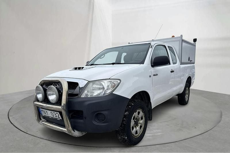 Begagnad Toyota HiLux 120 HK (88 kW) 2009 Vit Pickup