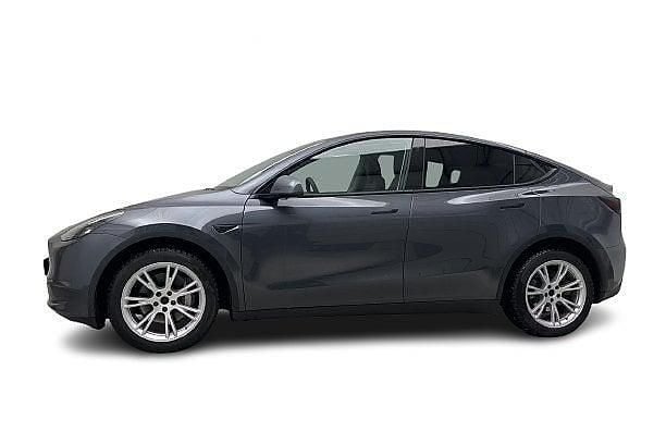 Grå Begagnad 2022 Tesla Model Y Long Range AWD SUV | 382 500 kr (Bra pris) - Bild 1/4