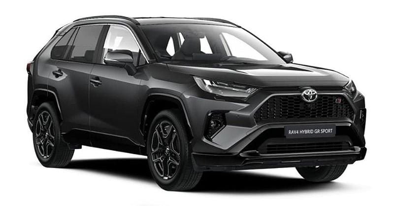 Grå Begagnad 2025 Toyota RAV4 Hybrid Sport SUV | 599 900 kr (Dyr) - Bild 1/1