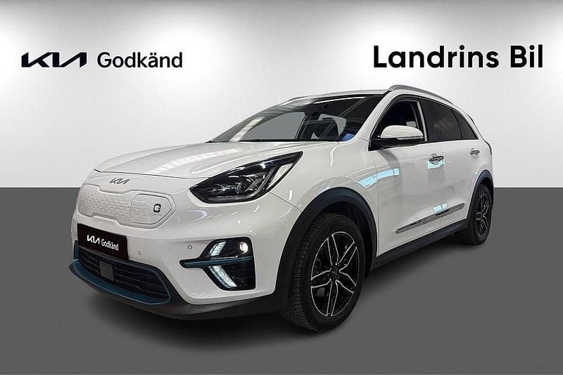 Vit Begagnad 2022 Kia e-Niro Advance SUV | 259 300 kr (Marknadspris) - Bild 1/4