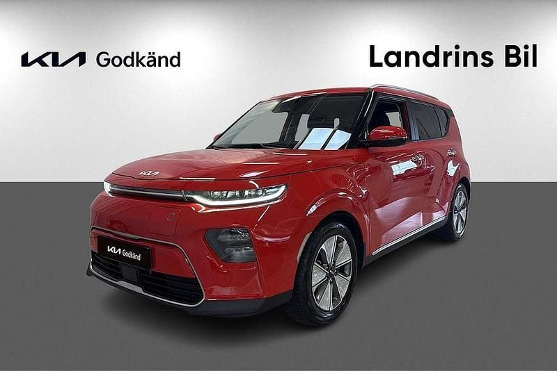 Röd (röd metallic) Begagnad 2022 Kia Soul EV 2 SUV | 269 300 kr (Lite dyr) - Bild 1/4