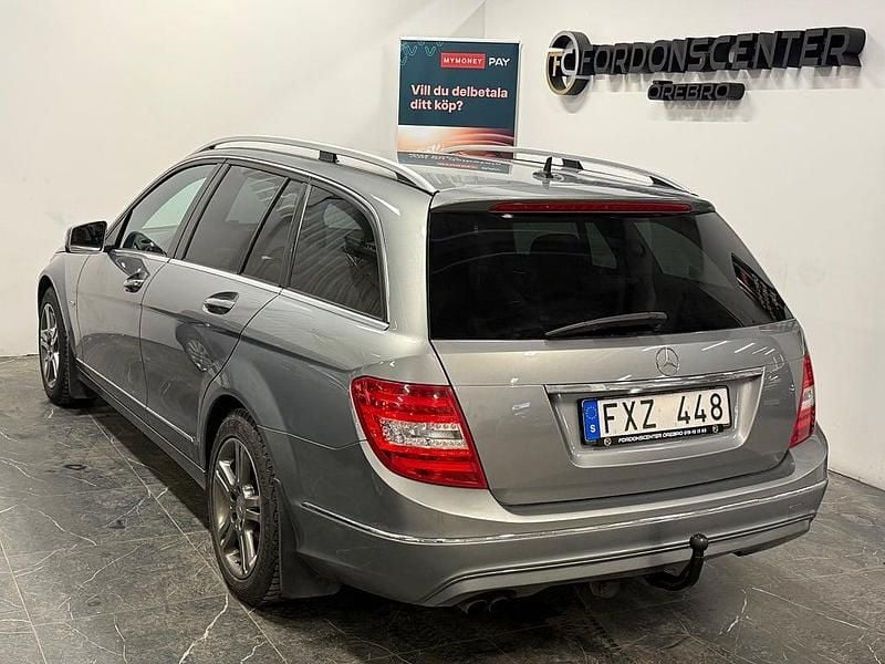 Begagnad Mercedes C180 Avantgarde 156 HK (114 kW) 2011 Silver Kombi